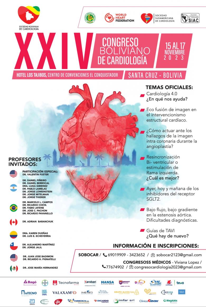 XXIV Congreso Boliviano de Cardiología   